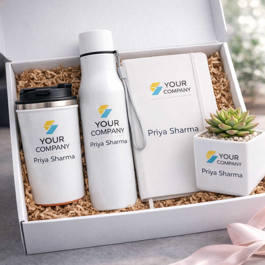 Executive Essentials Gift Set - White - Image 8